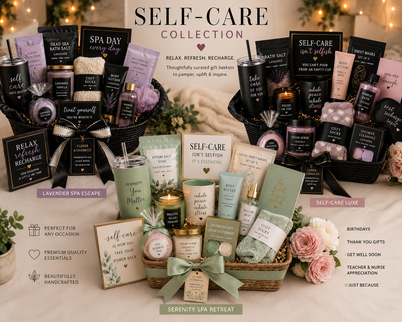 Self-Care Gift Basket