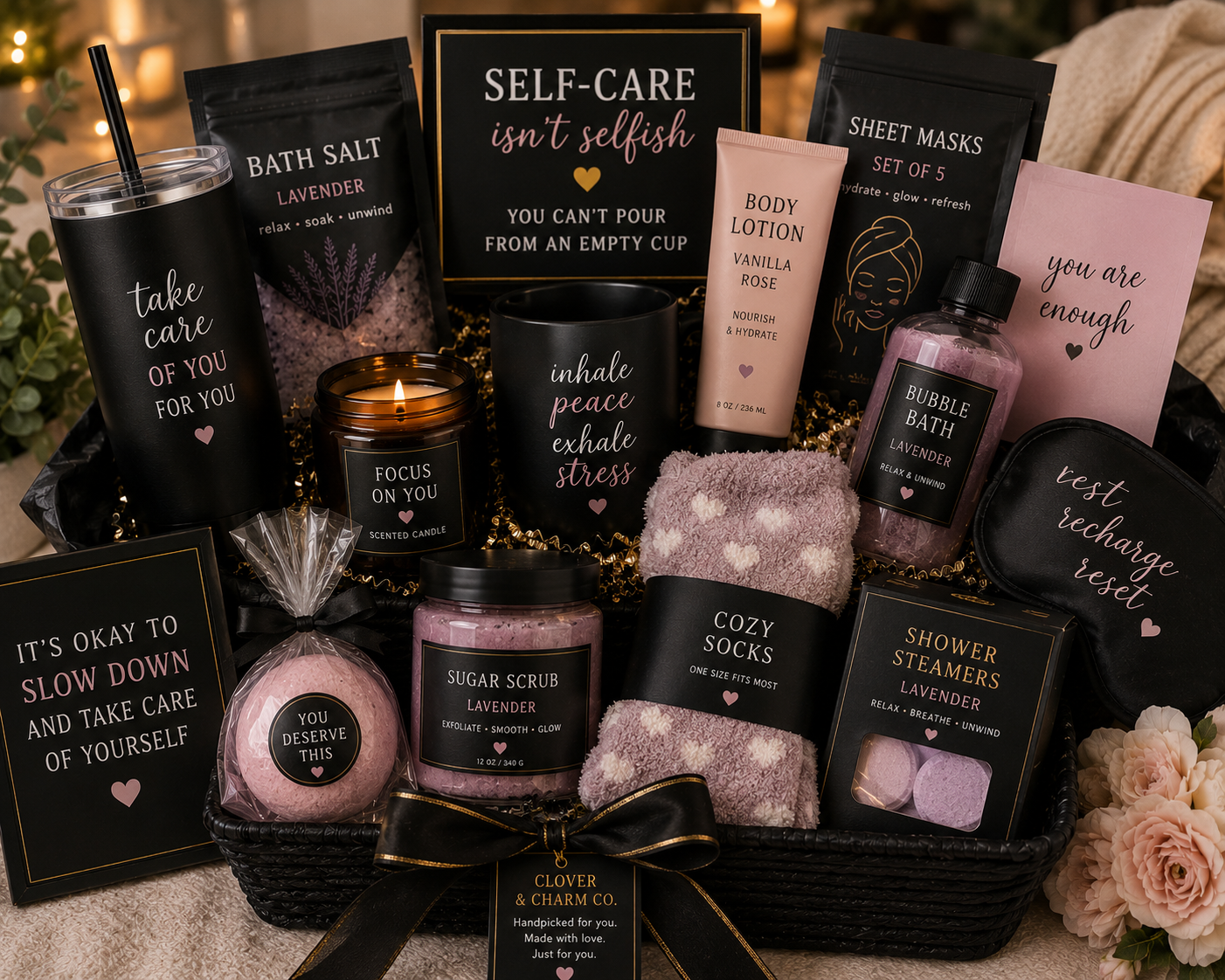 Self-Care Luxe Basket