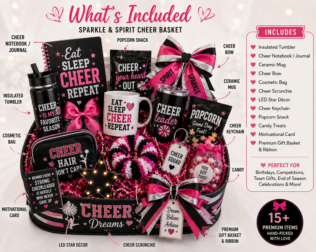 Sparkle & Spirit Cheer Basket