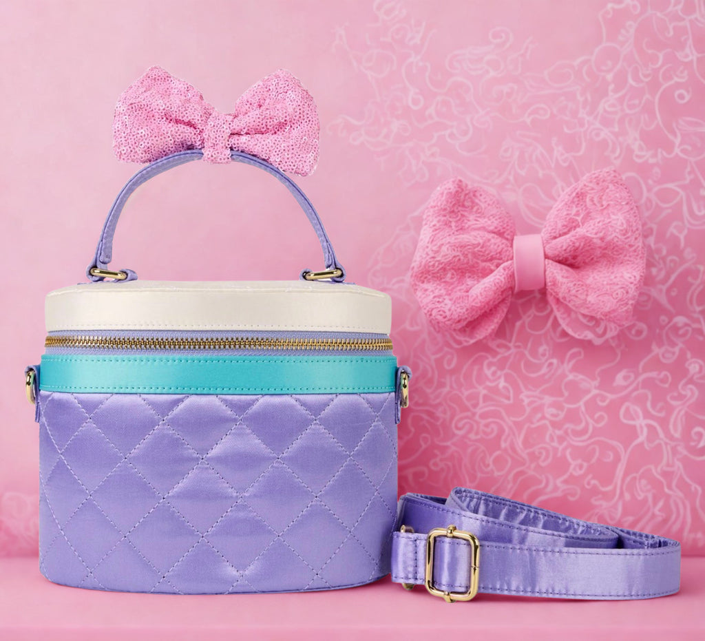 Daisy Duck 85th Anniversary Sequin Quilted Crossbody Bag