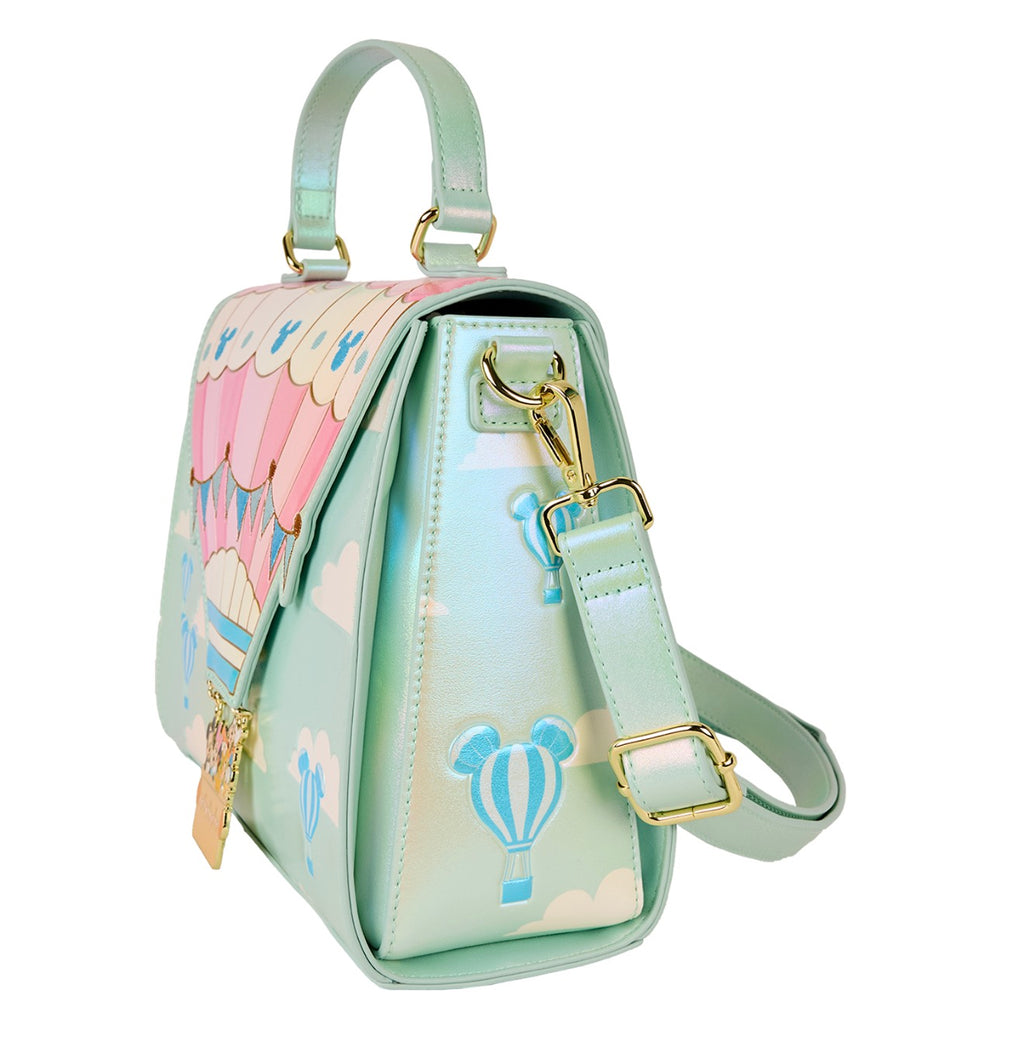 Disney Mickey & Friends Hot Air Balloon Crossbody Bag by Loungefly