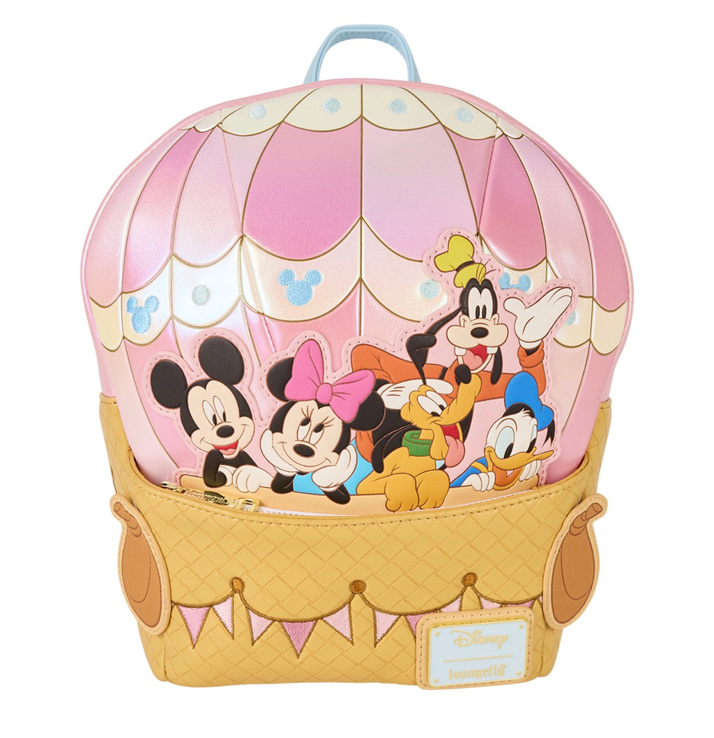 Disney Mickey & Friends Hot Air Balloon Mini Backpack by Loungefly