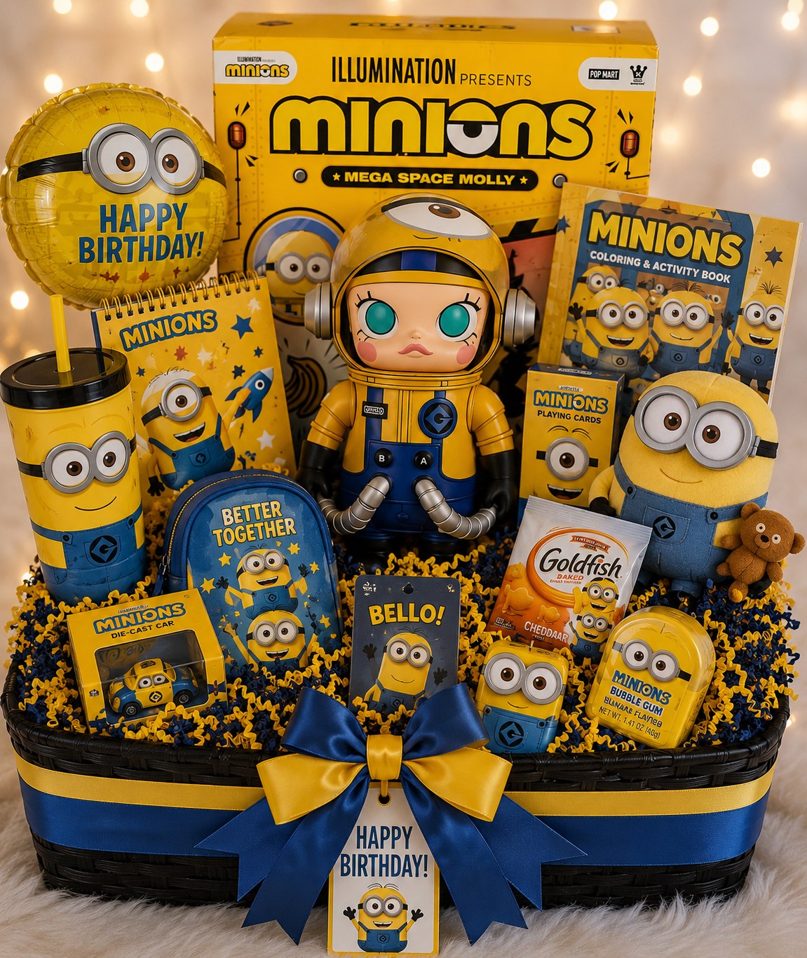 Mega Molly Minions Signature Basket