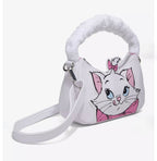 Disney x Loungefly Marie Faux Fur Handle Mini Shoulder Bag | The Aristocats Crossbody Purse