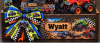 Personalized Monster Truck Gift Basket for Boys