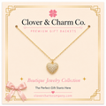 Crystal Heart Pendant Necklace