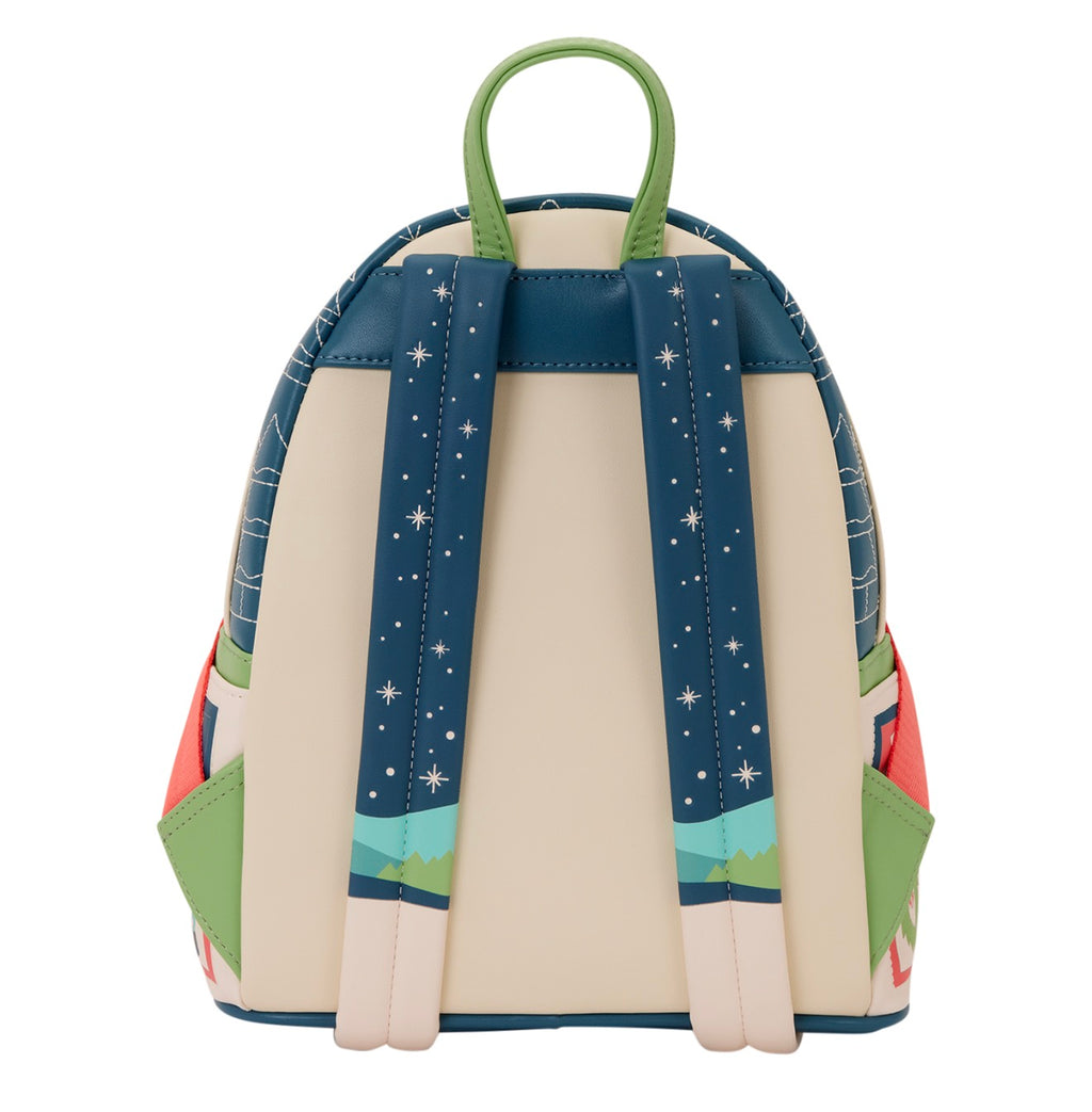 Disney Mickey Holiday Icons Mini Backpack by Loungefly