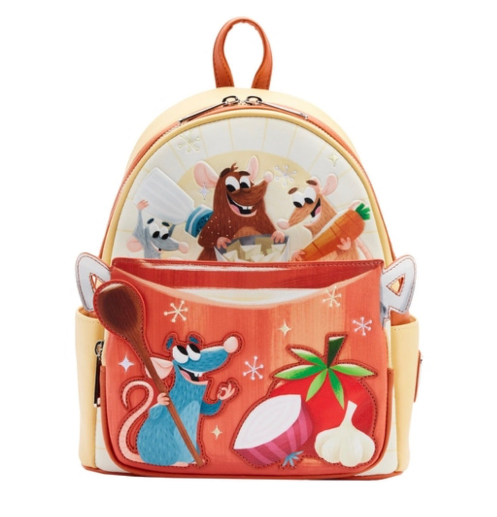 Disney Pixar Ratatouille Remy & Friends Mini Backpack by Loungefly