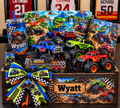 Personalized Monster Truck Gift Basket for Boys