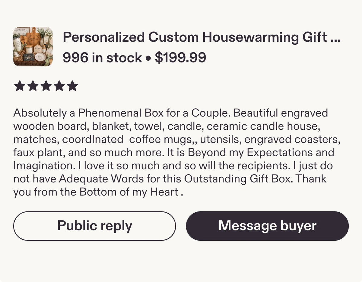 Welcome Home Signature Gift Basket
