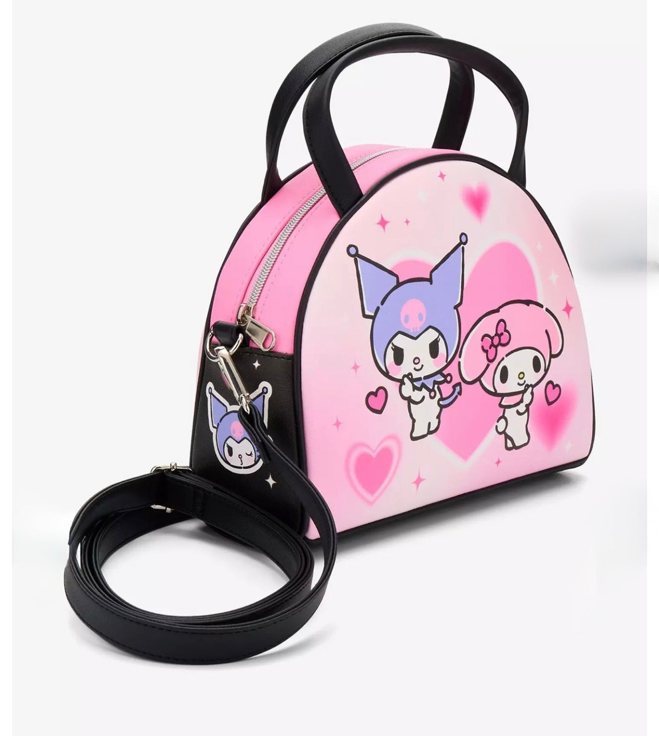 Loungefly Sanrio Kuromi & My Melody Sweet Hearts Crossbody Bag | Limited Edition Collectible Purse