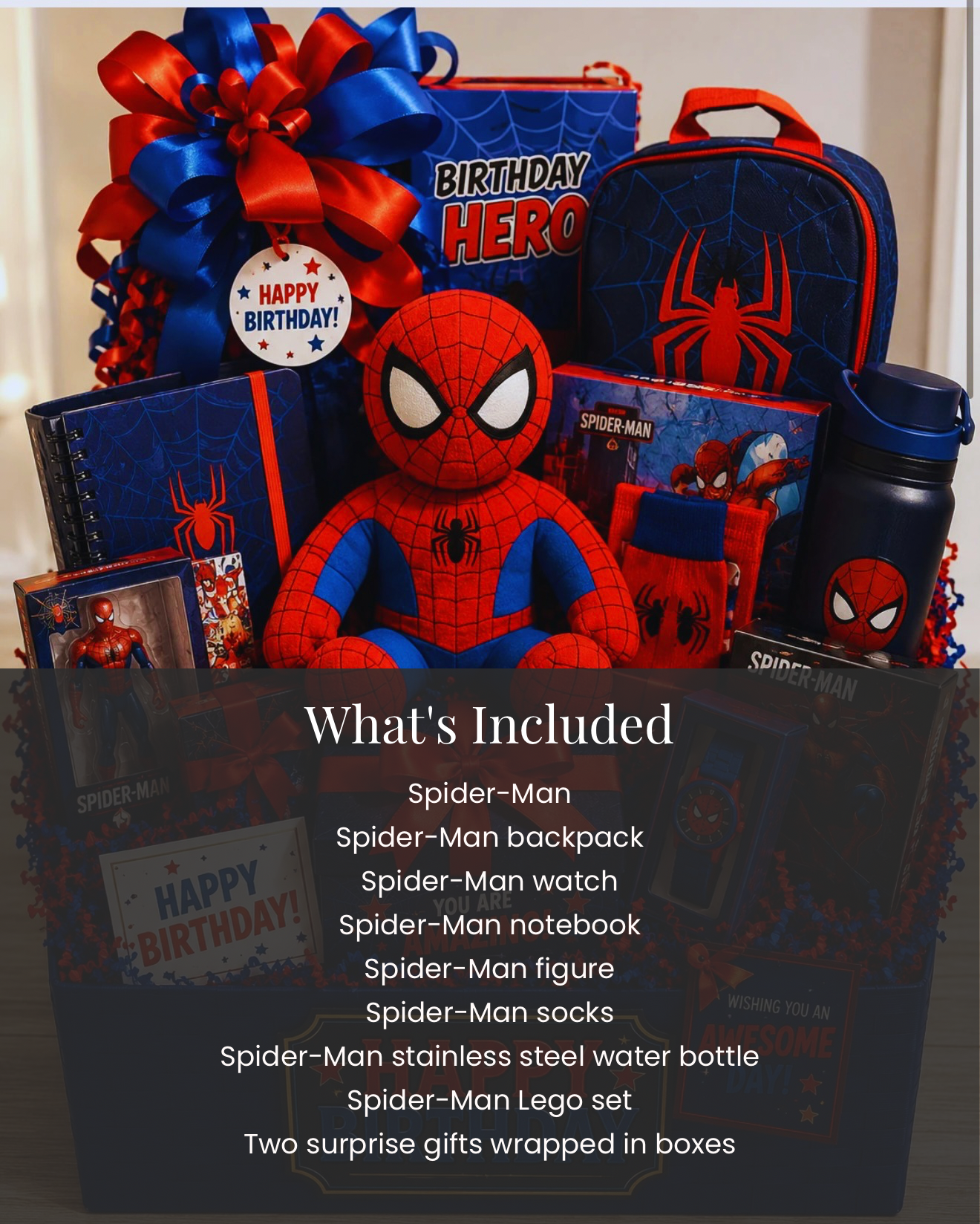 Ultimate Hero Birthday Basket