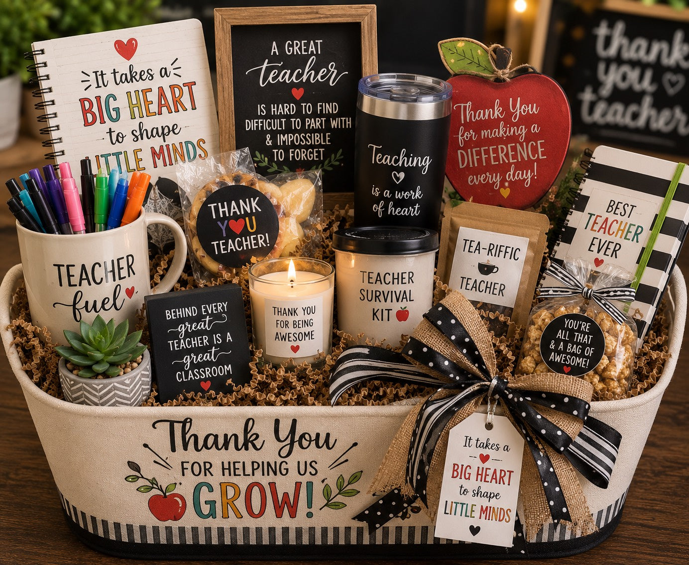 Inspire & Appreciate Deluxe Basket