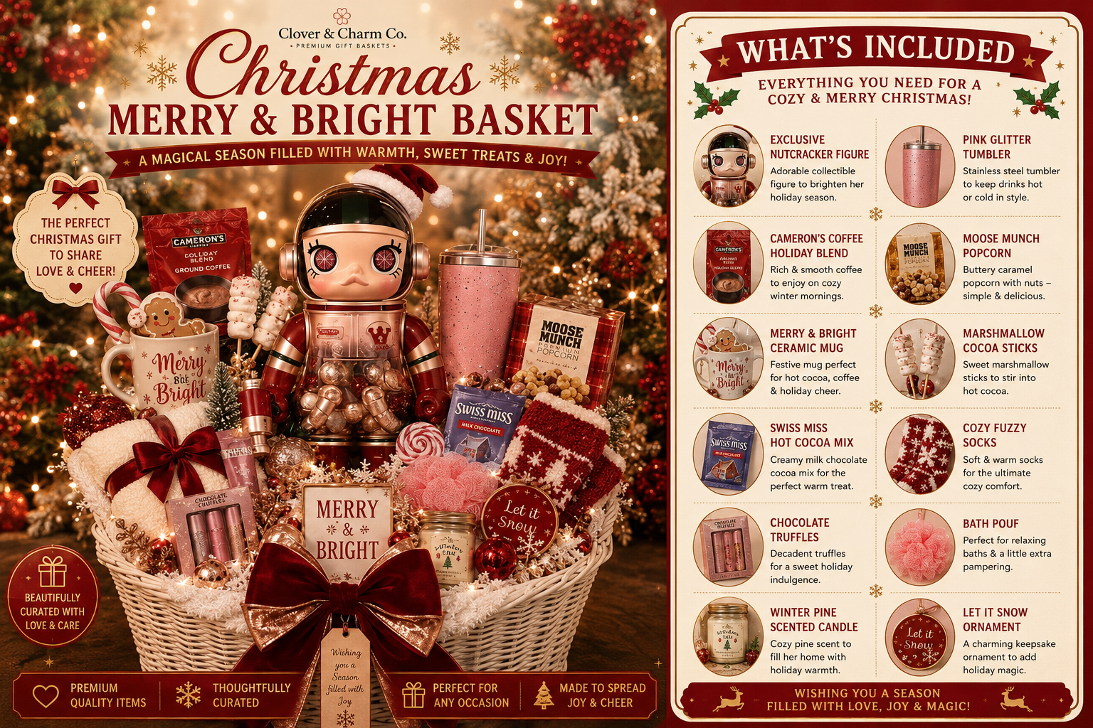 Christmas Merry & Bright Basket