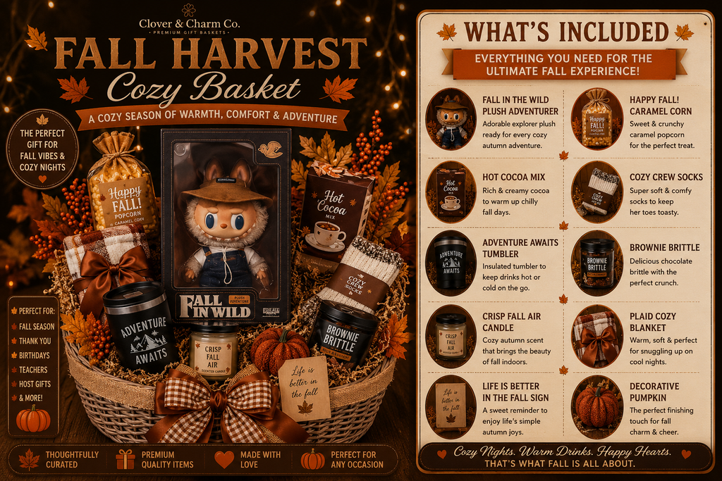 Fall Harvest Cozy Basket