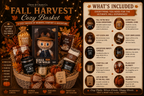Fall Harvest Cozy Basket