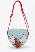 Loungefly Hello Kitty & Dear Daniel Heart Crossbody Bag | Sanrio Collectible Purse