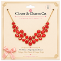 Ruby Radiance Statement Necklace