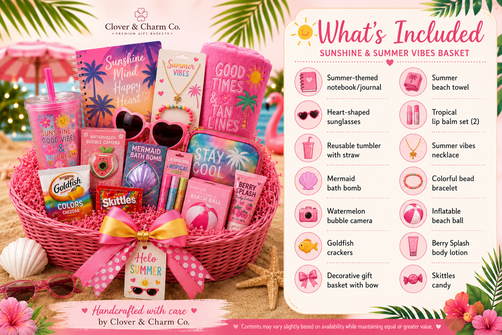 Sunshine & Summer Vibes Basket