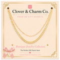 Golden Layers Statement Necklace