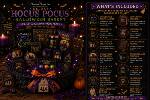 Deluxe Hocus Pocus Halloween Basket