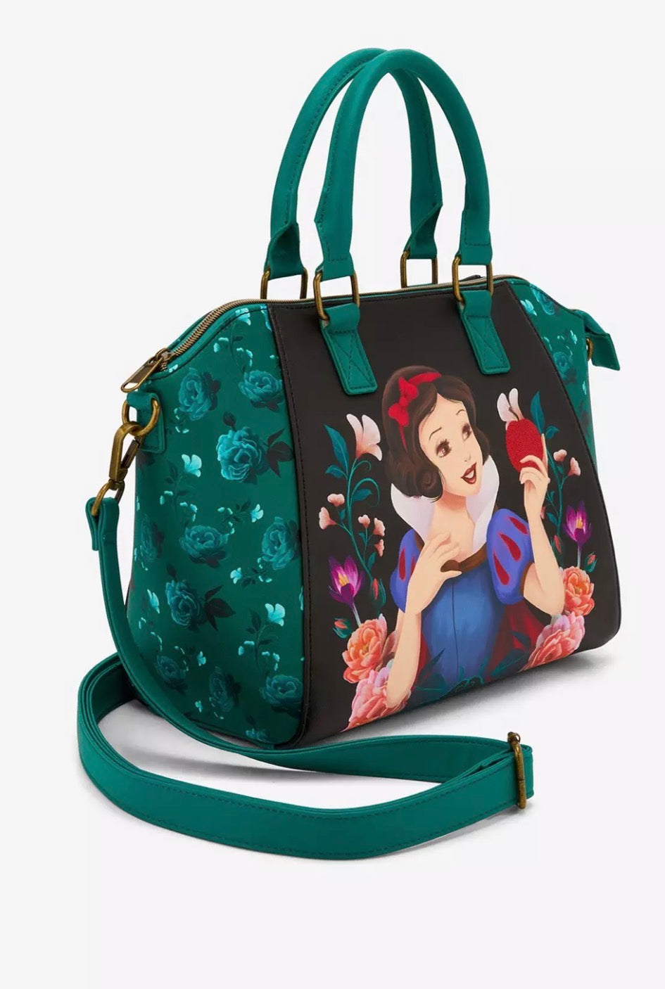 Disney x Impressions Vanity Snow White Enchanted Apple Satchel Crossbody Handbag