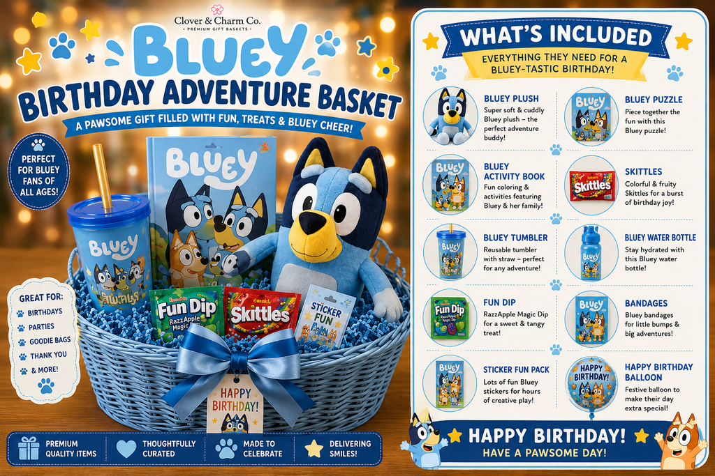 Bluey Birthday Adventure Basket