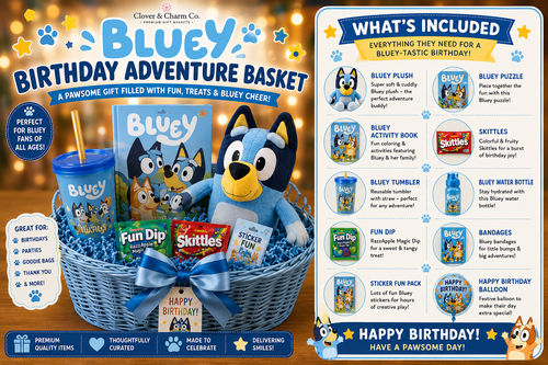 Bluey Birthday Adventure Basket