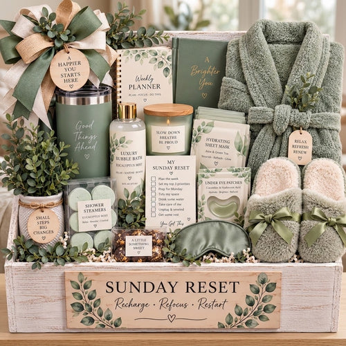 A Brighter You – Luxury Relaxation & Wellness Gift Basket