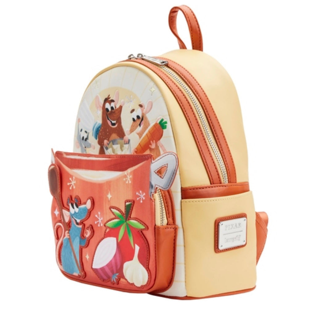 Disney Pixar Ratatouille Remy & Friends Mini Backpack by Loungefly