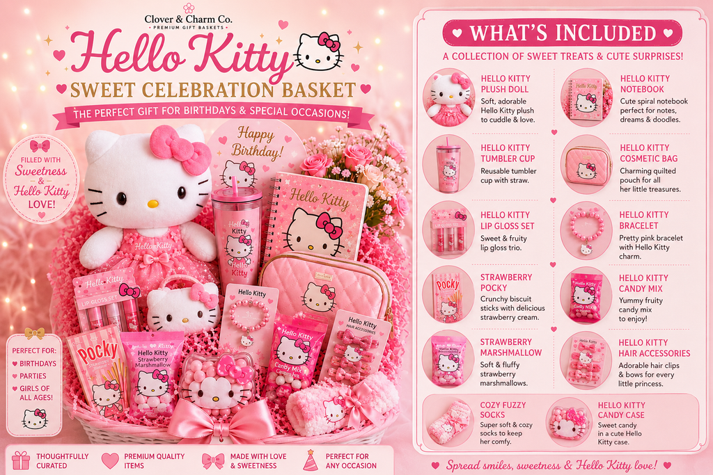 Hello Kitty Sweet Celebration Basket