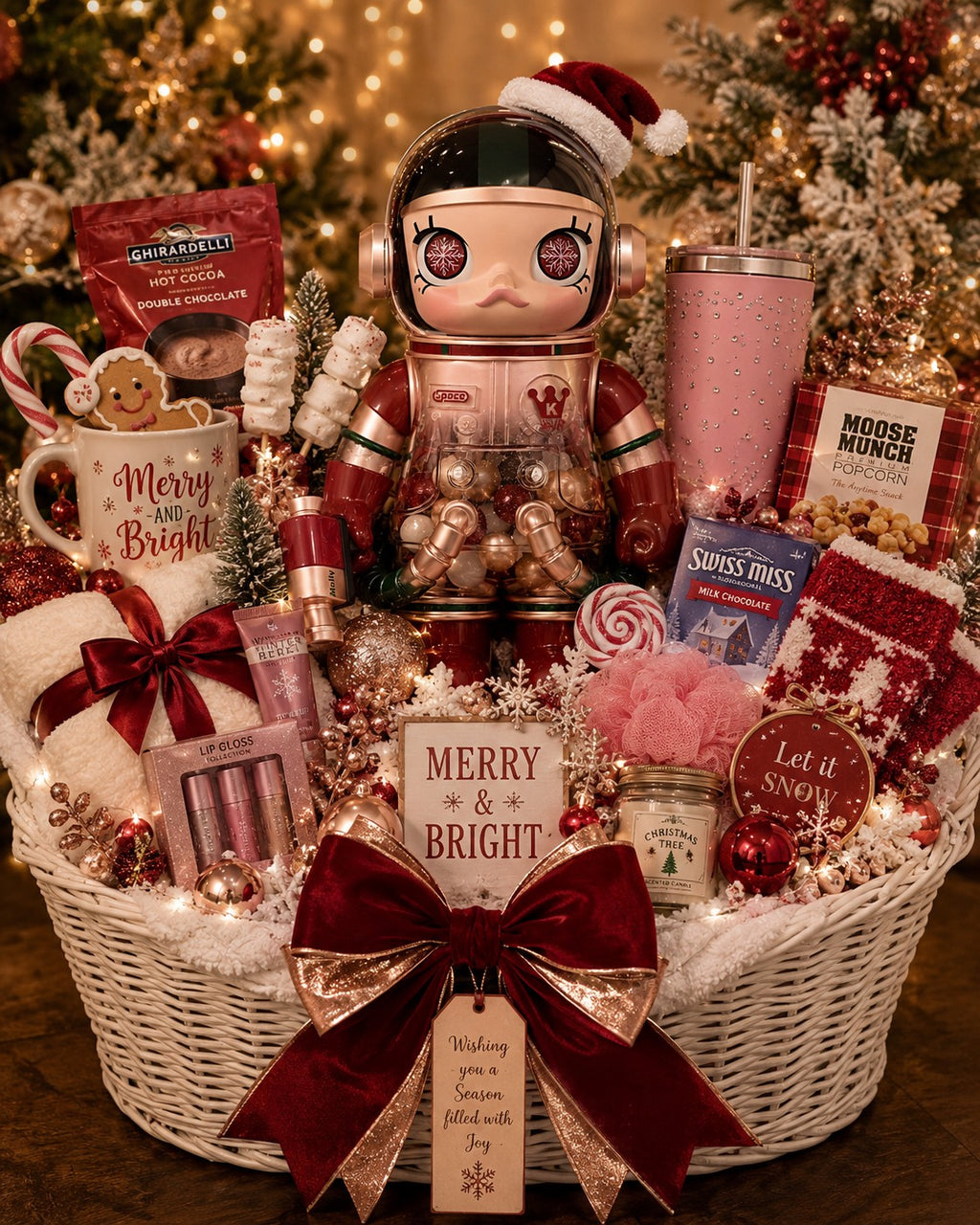 Christmas Merry & Bright Basket