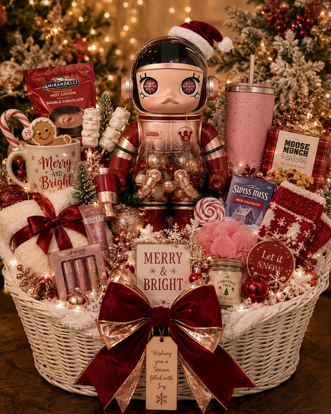 Christmas Merry & Bright Basket