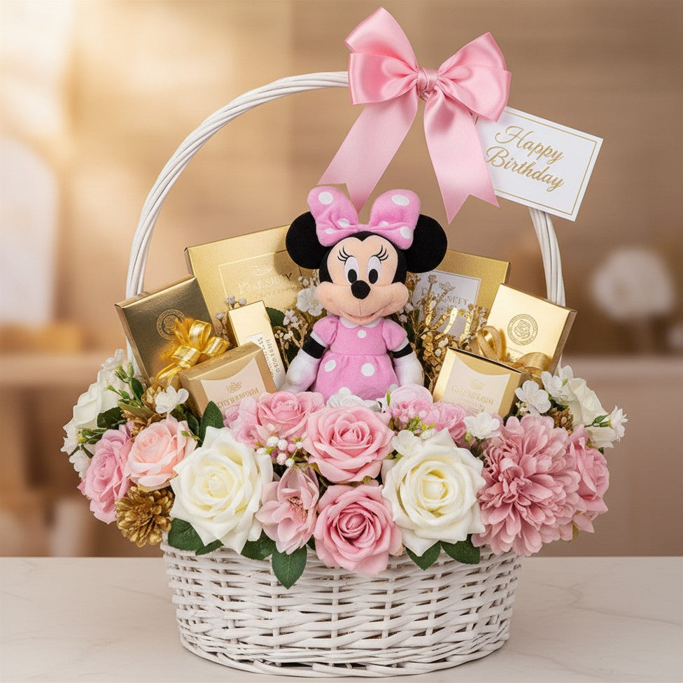 Sweet Celebration Minnie Basket