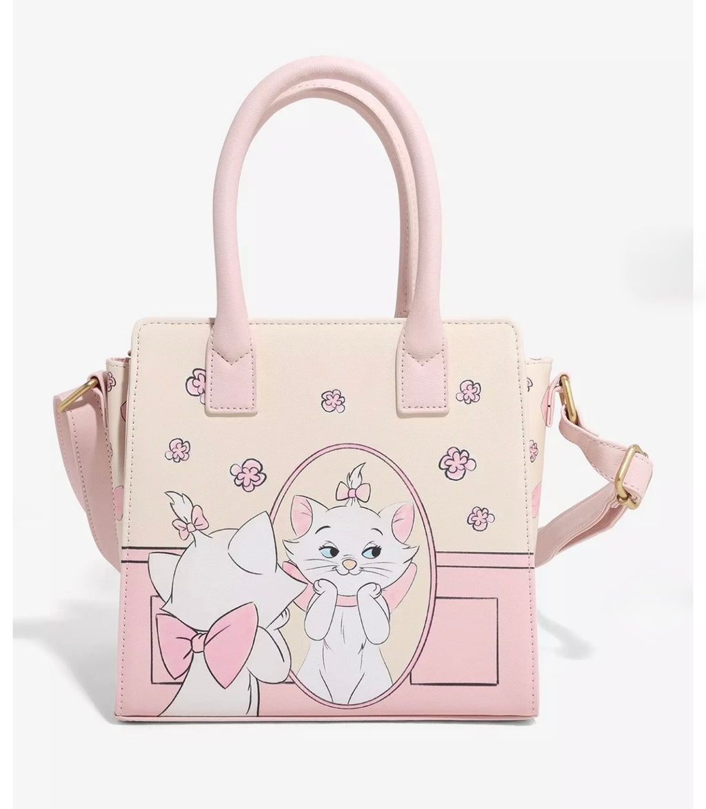 Disney x Impressions Vanity Marie Bow Satchel Crossbody Handbag | The Aristocats