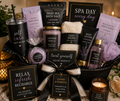 Lavender Spa Escape Gift Basket