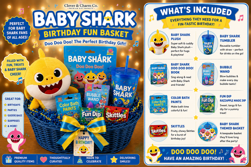 Baby Shark Birthday Fun Basket