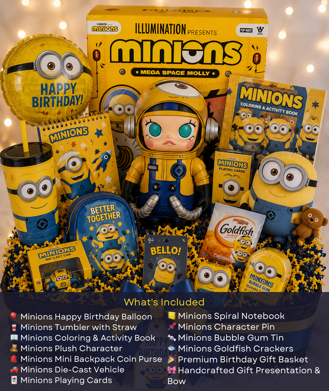 Mega Molly Minions Signature Basket