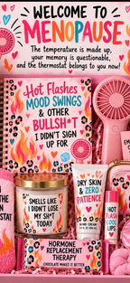 Menopause Survival Gift Basket Box