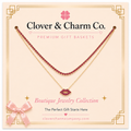 Ruby Kiss Layered Necklace