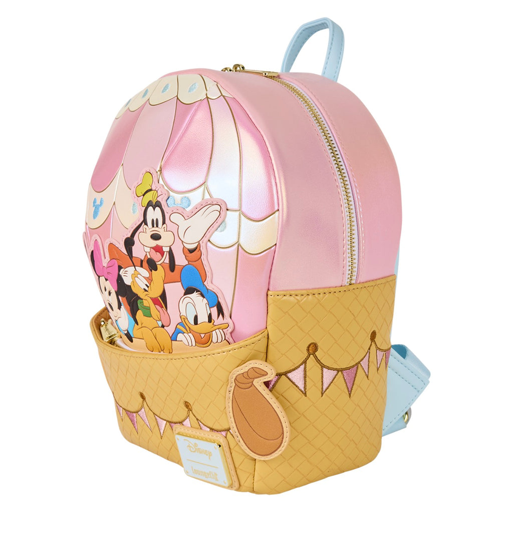 Disney Mickey & Friends Hot Air Balloon Mini Backpack by Loungefly