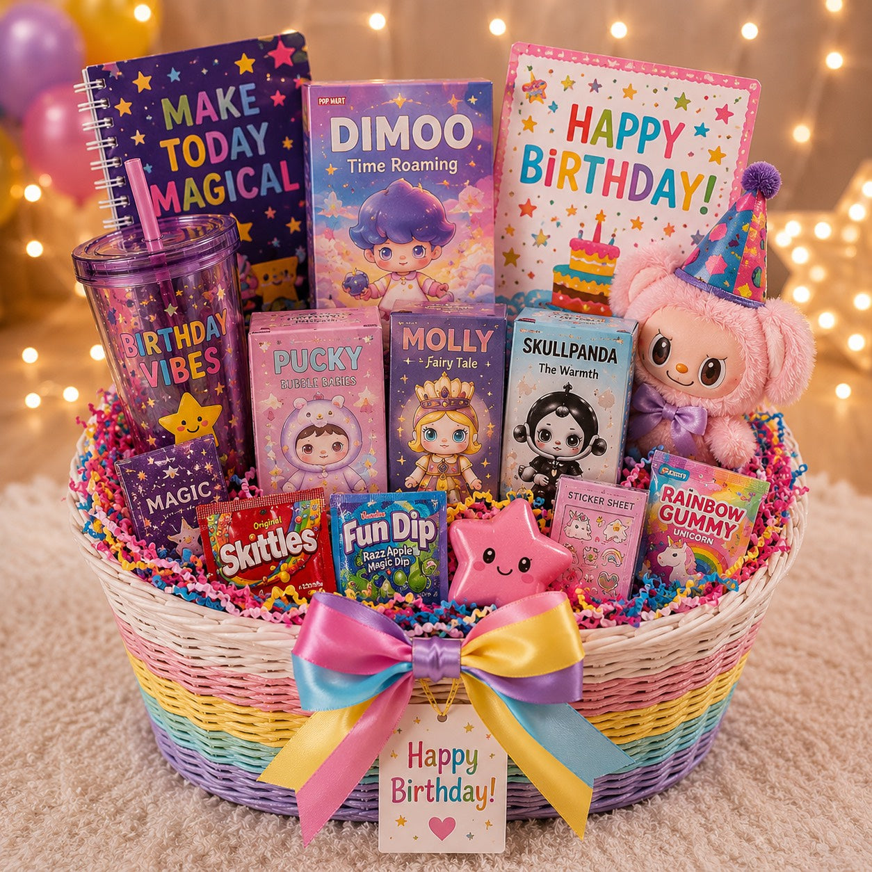 Magical Blind Box Birthday Basket