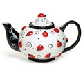 Hand-Painted Ladybug Ceramic Teapot | Gift for Tea Lovers