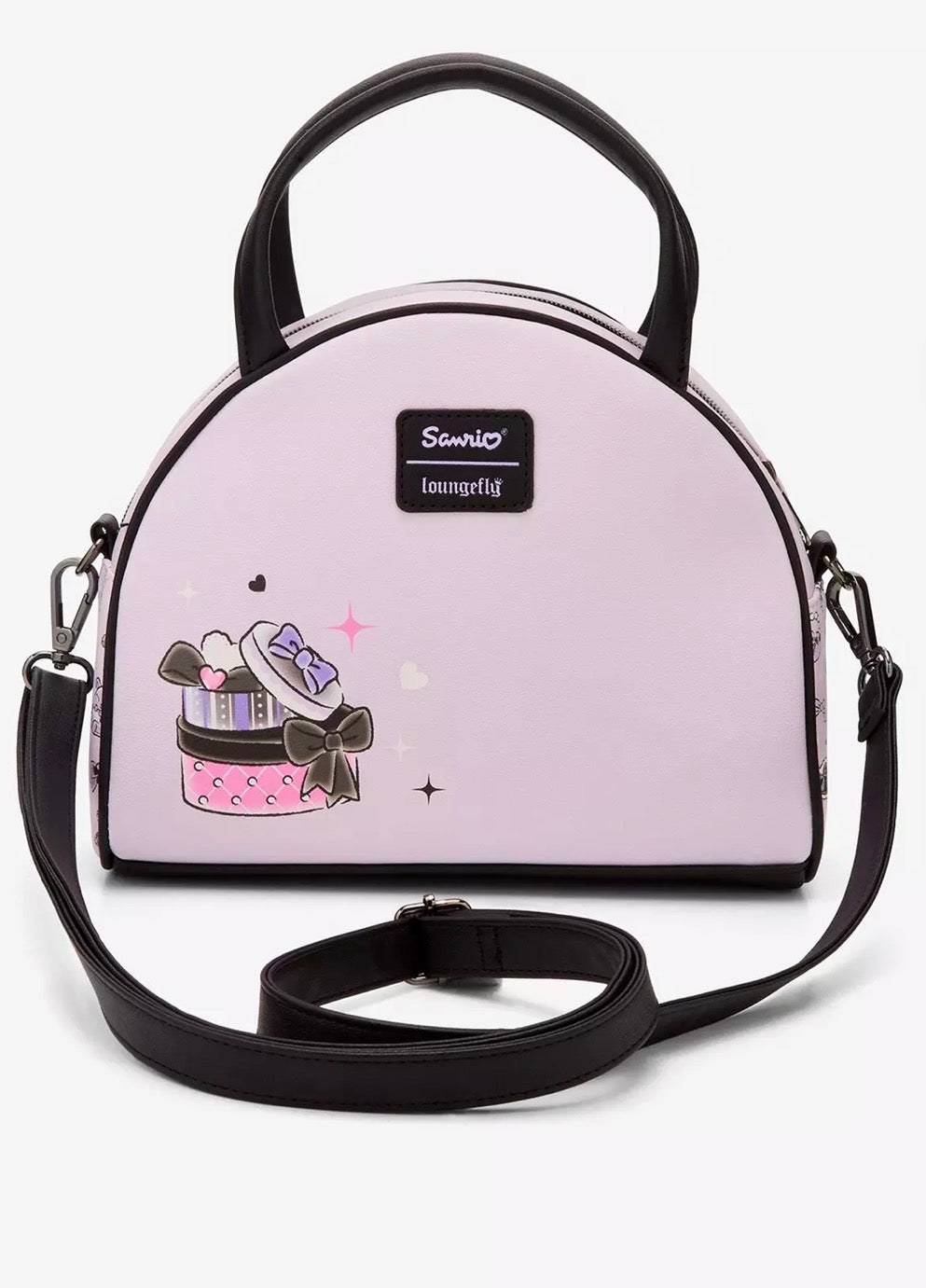 Sanrio x Loungefly Kuromi Sweet Gothic Mini Dome Crossbody Handbag