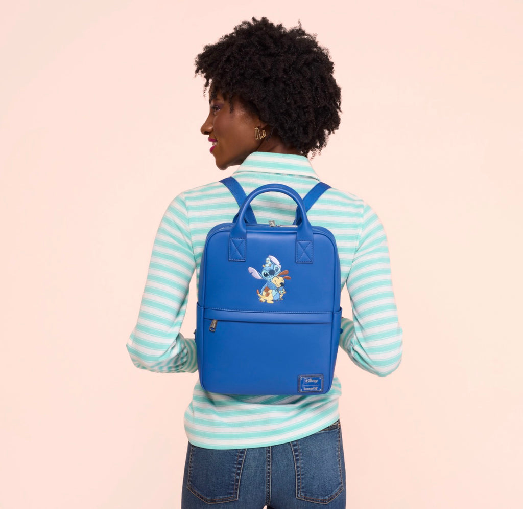 Disney Lilo & Stitch Stitch with Ducklings Mini Backpack by Loungefly