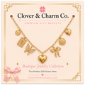 Golden Charm Story Necklace