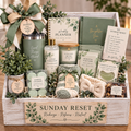 Sunday Reset Self Care Gift Crate | Luxury Spa Gift for Her