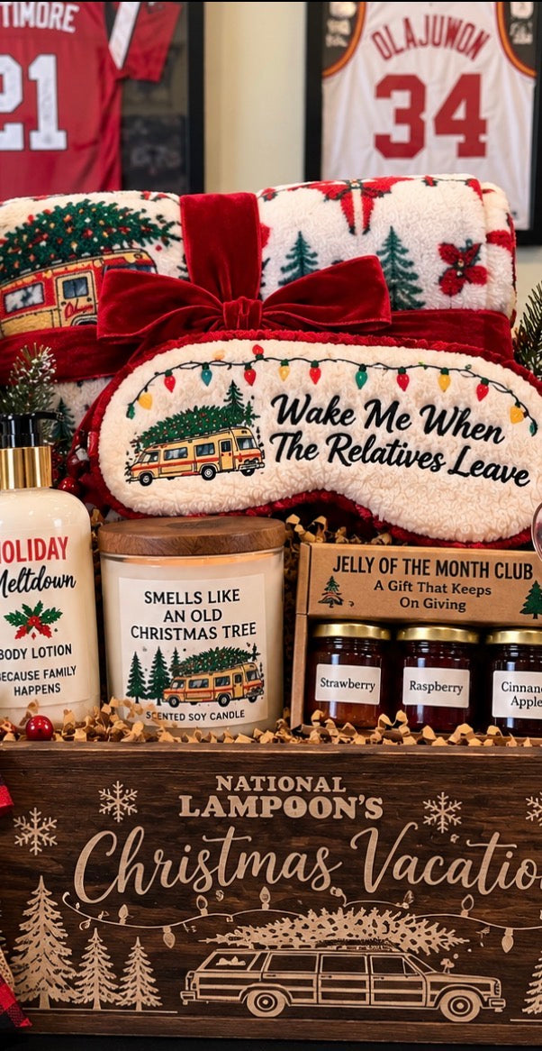 Christmas Vacation Gift Basket