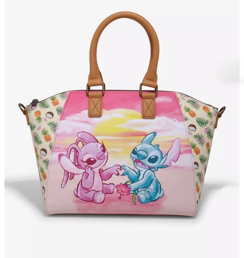 Stitch & Angel Tropical Sunset Handbag | Island-Inspired Crossbody Tote