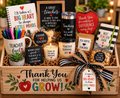 Teacher Appreciation Gift Crate, Custom Teacher Gift Basket, Thank You Teacher Gift, End of Year Teacher Gift